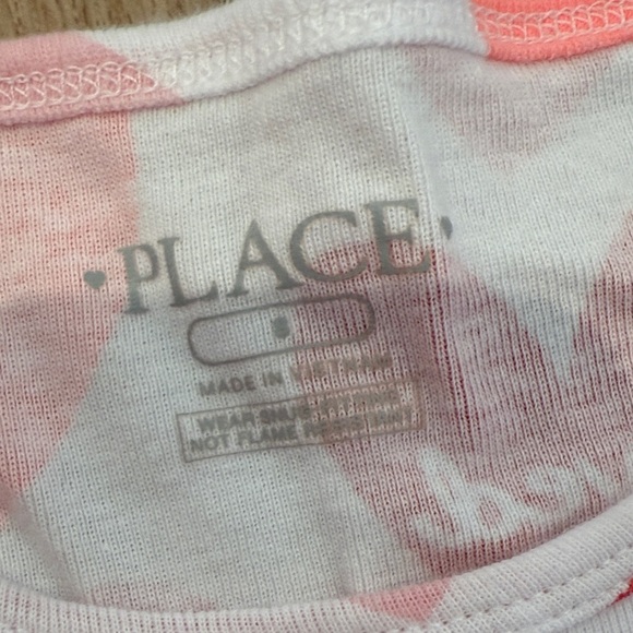 The Children's Place Heart Pajama Set - Pink and Red - Picture 2 of 3